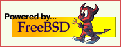 Powered by FreeBSD